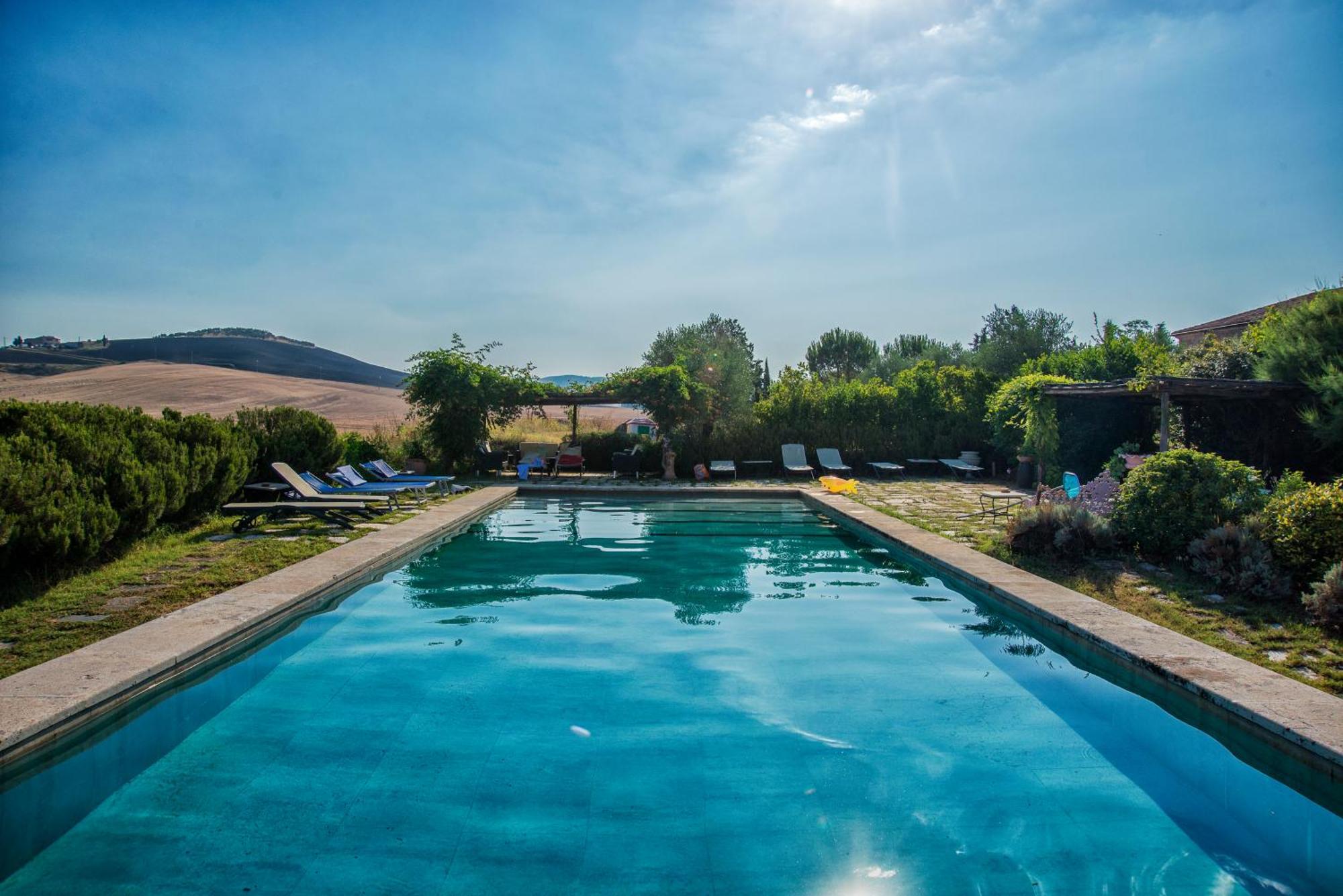Agriturismo Le Sorbelle D'Orcia Con Piscina Pienza Zewnętrze zdjęcie