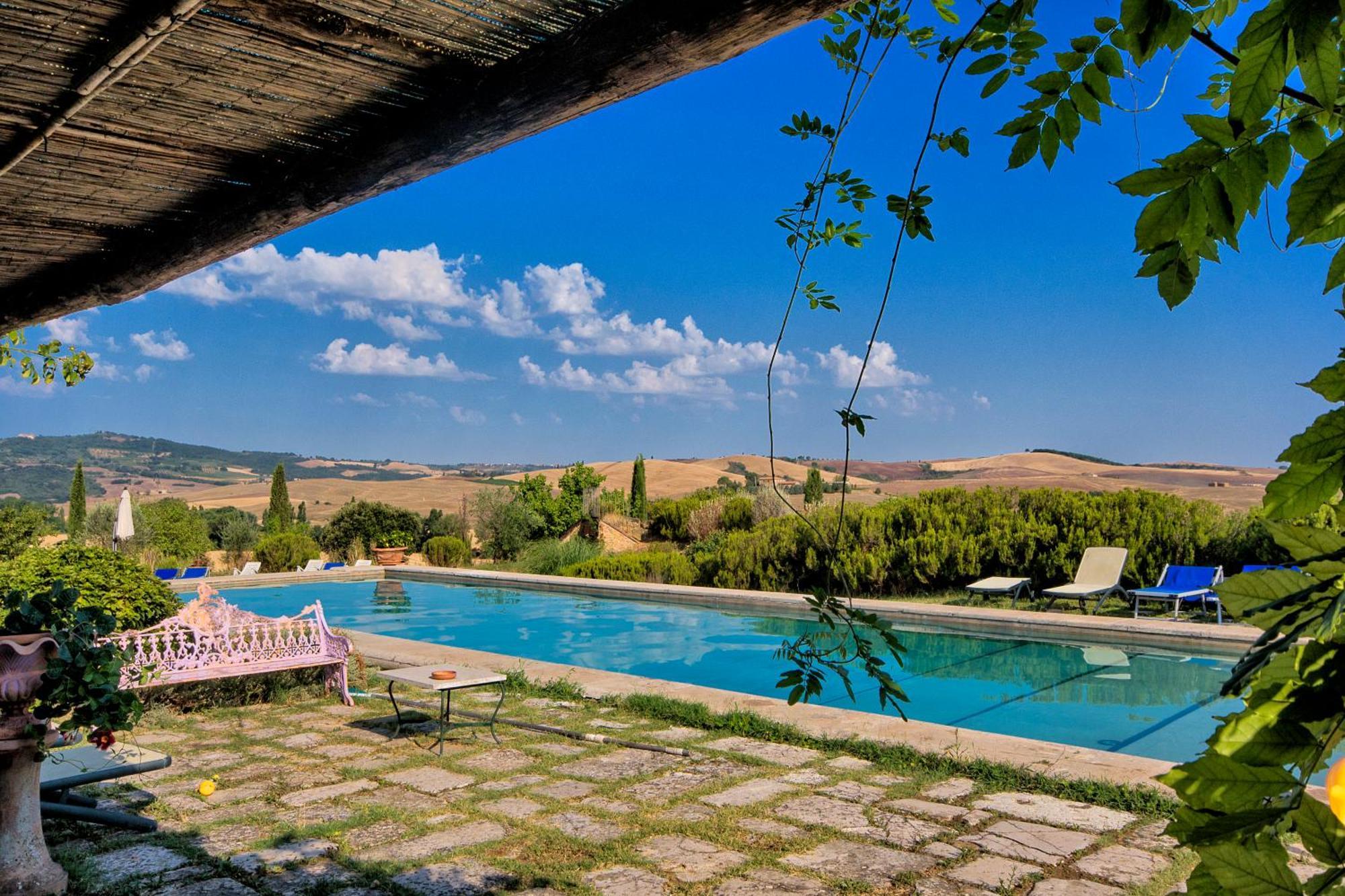 Agriturismo Le Sorbelle D'Orcia Con Piscina Pienza Zewnętrze zdjęcie