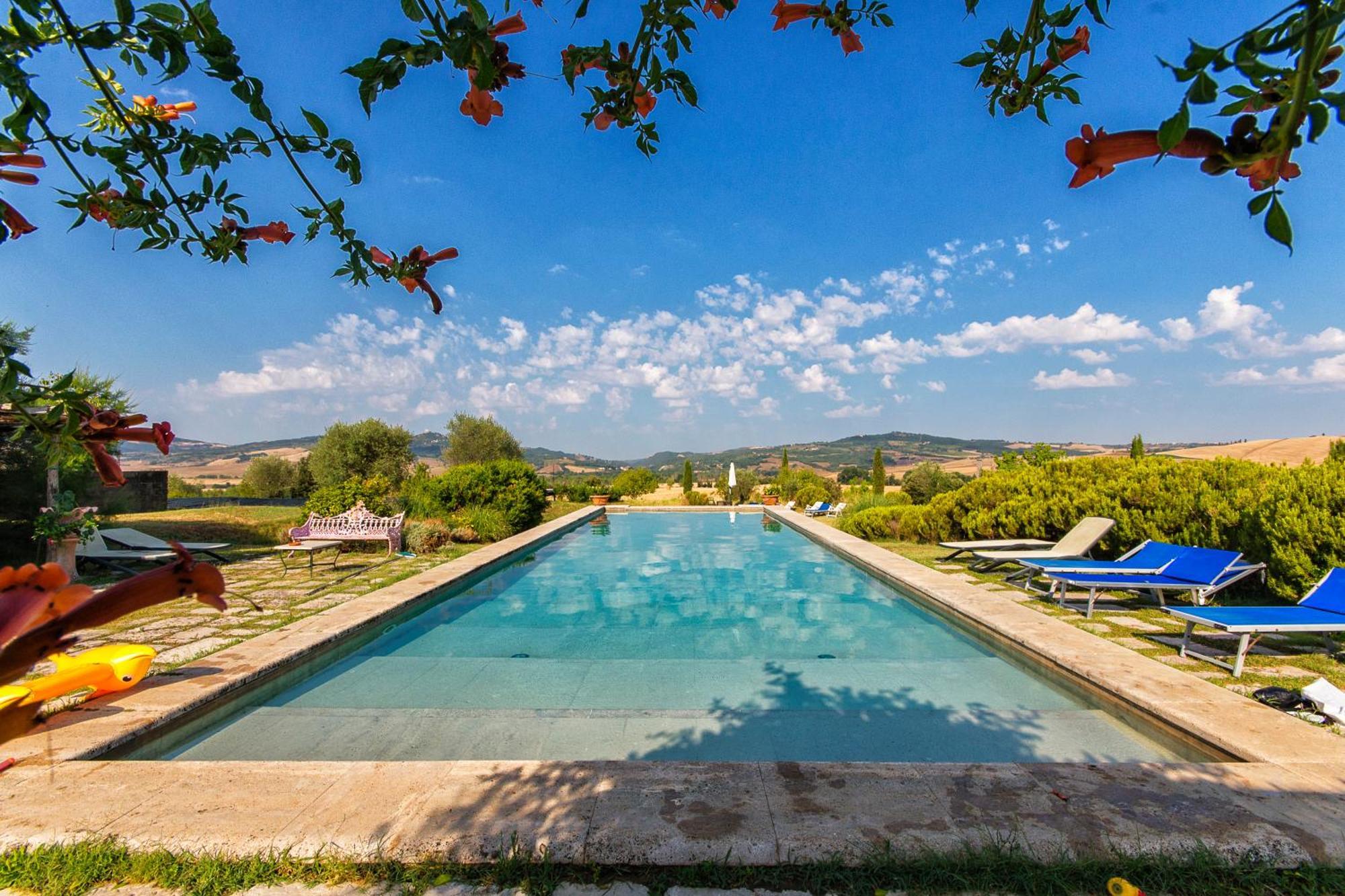 Agriturismo Le Sorbelle D'Orcia Con Piscina Pienza Zewnętrze zdjęcie
