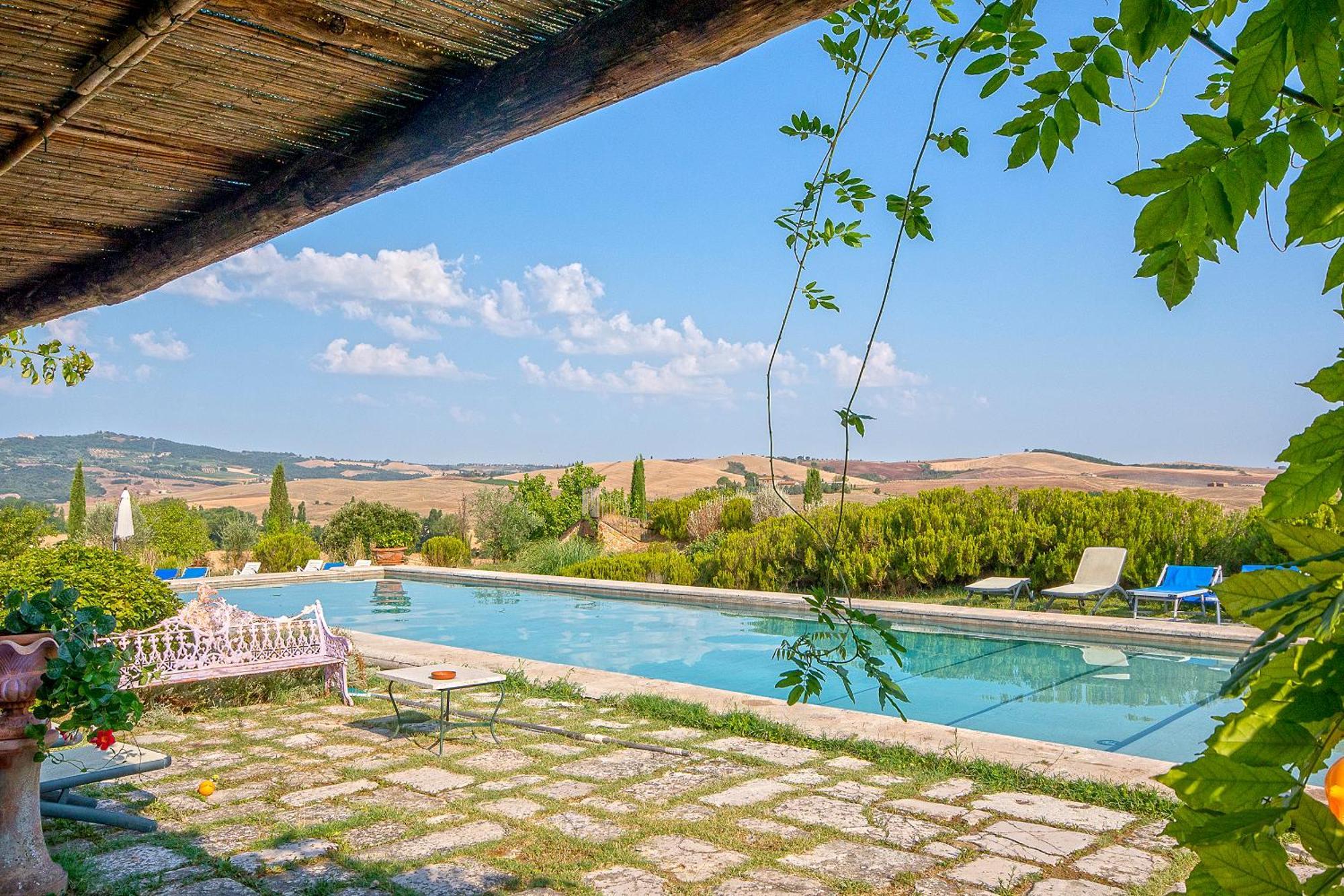 Agriturismo Le Sorbelle D'Orcia Con Piscina Pienza Zewnętrze zdjęcie