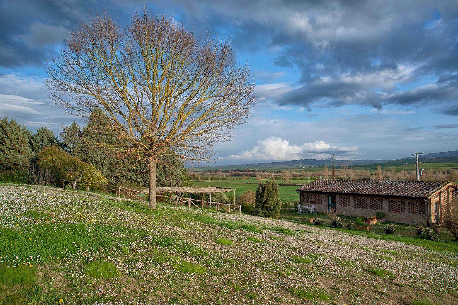 Agriturismo Le Sorbelle D'Orcia Con Piscina Pienza Zewnętrze zdjęcie