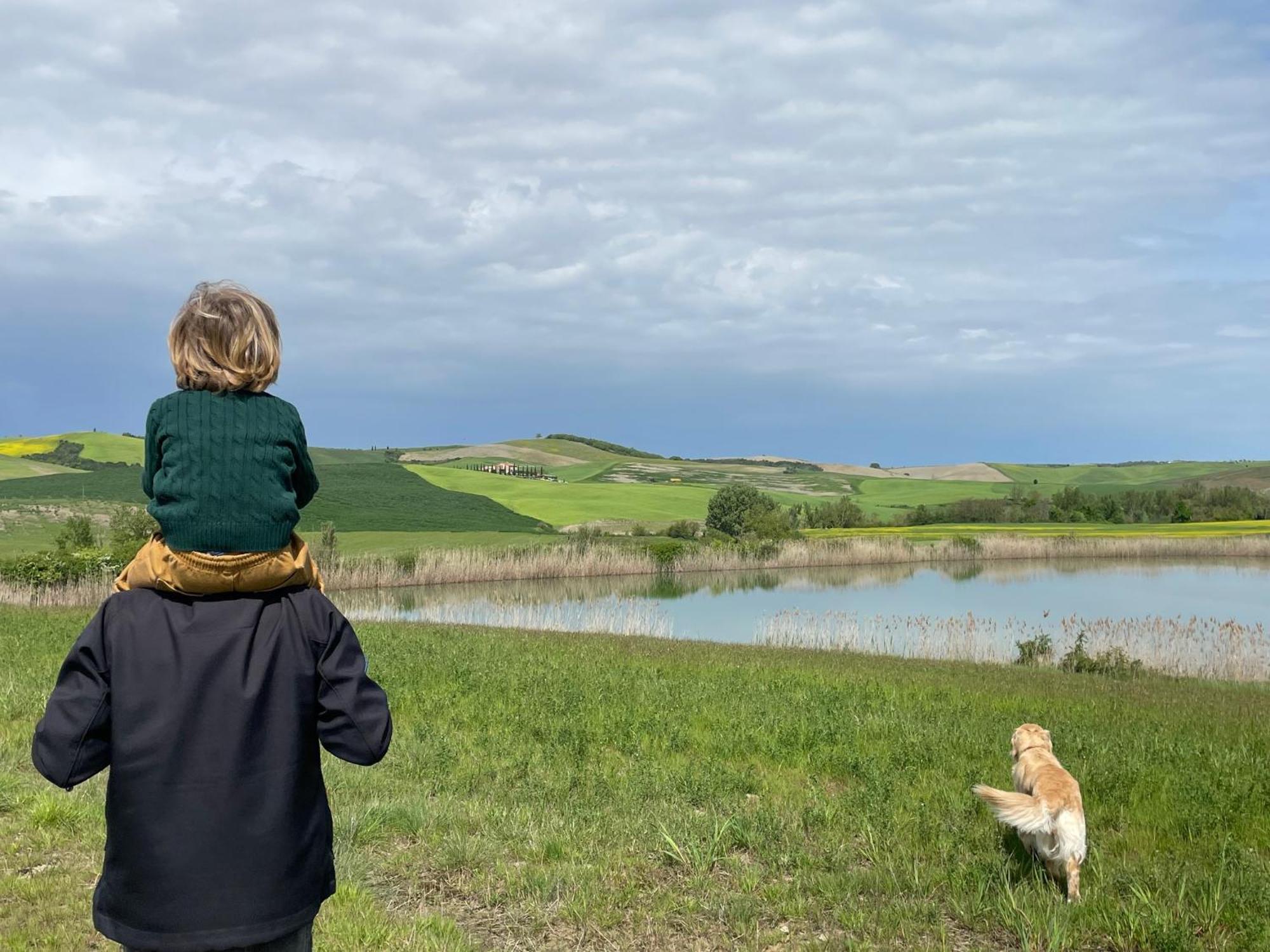 Agriturismo Le Sorbelle D'Orcia Con Piscina Pienza Zewnętrze zdjęcie