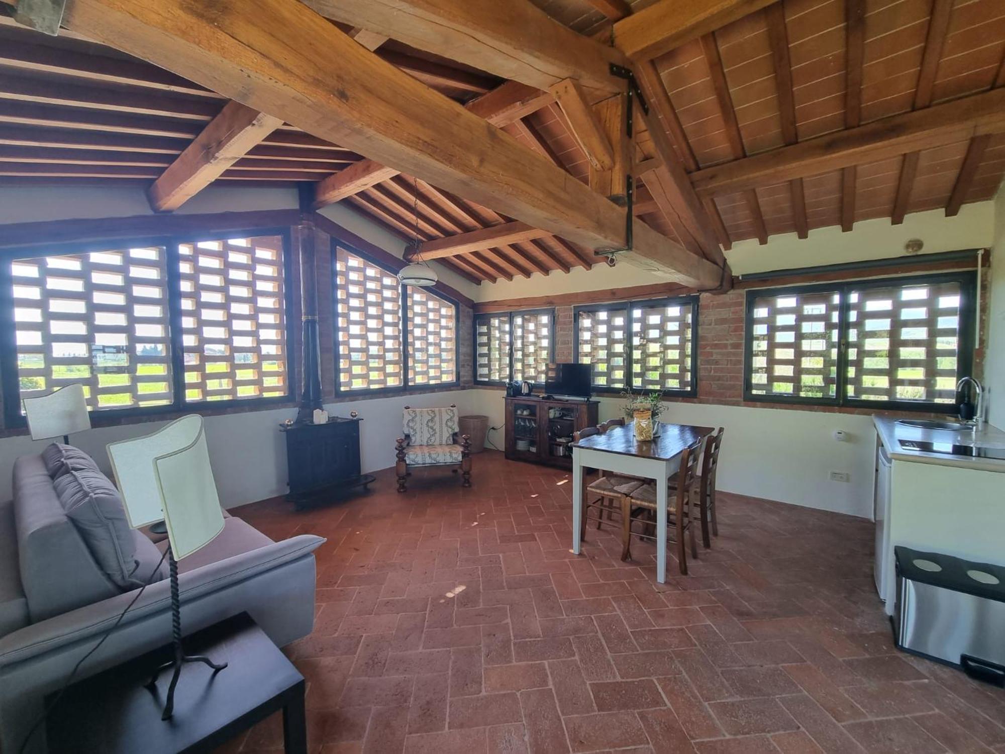 Agriturismo Le Sorbelle D'Orcia Con Piscina Pienza Zewnętrze zdjęcie